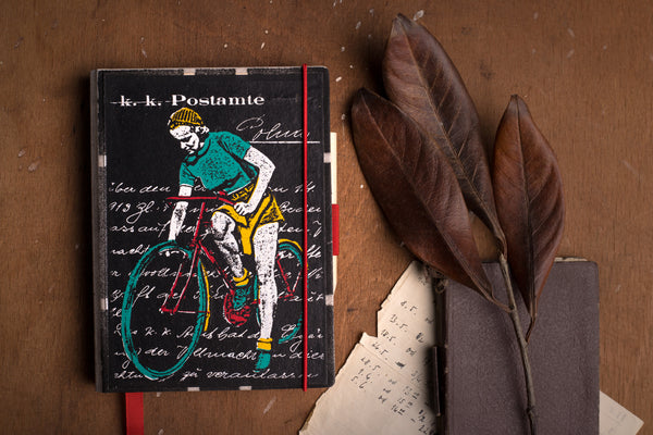 Postamte Bike - mini originální zápisník