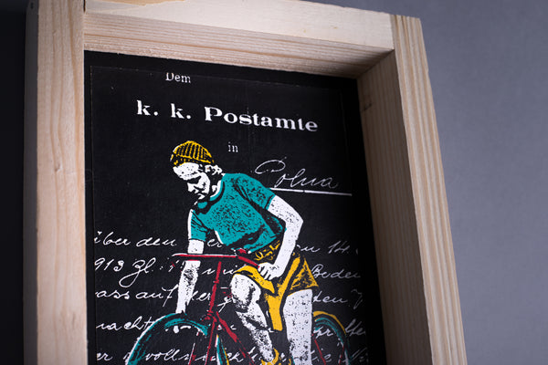 Postamte Bike - medium notebook with frame originální obrázek