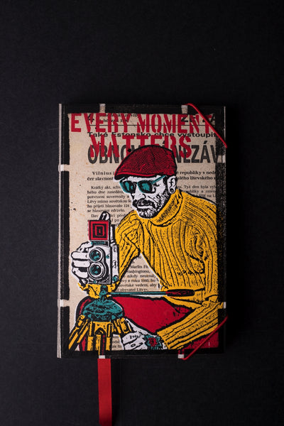 notebook originální zápisník deník streetart dekorace dárek handmade