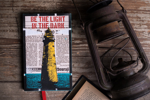 Lighthouse - basic - ruled notebook