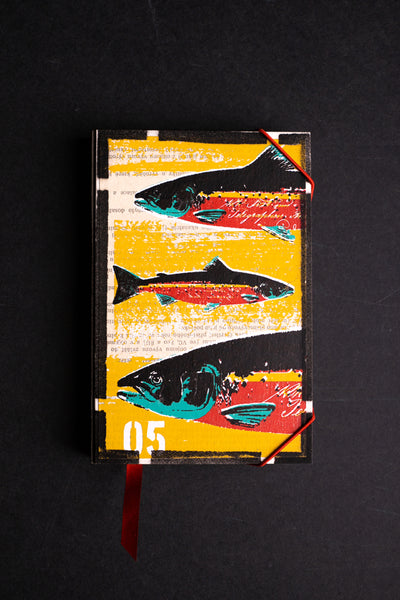 Salmon - small originální zápisník