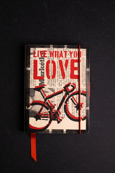 Bike - mini notebook originální zápisník