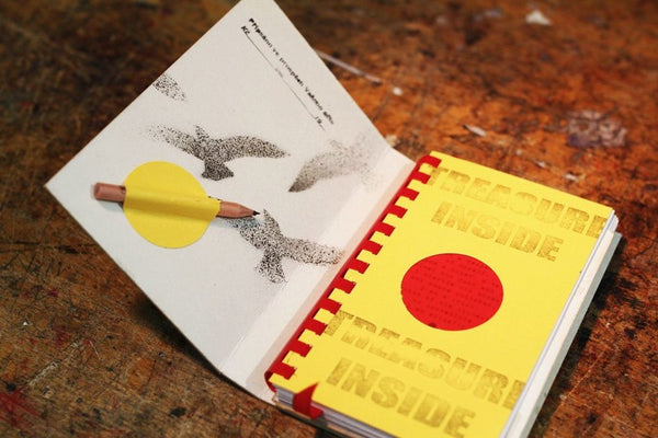 Expect the unexpected (seagull) - small notebook originální zápisník